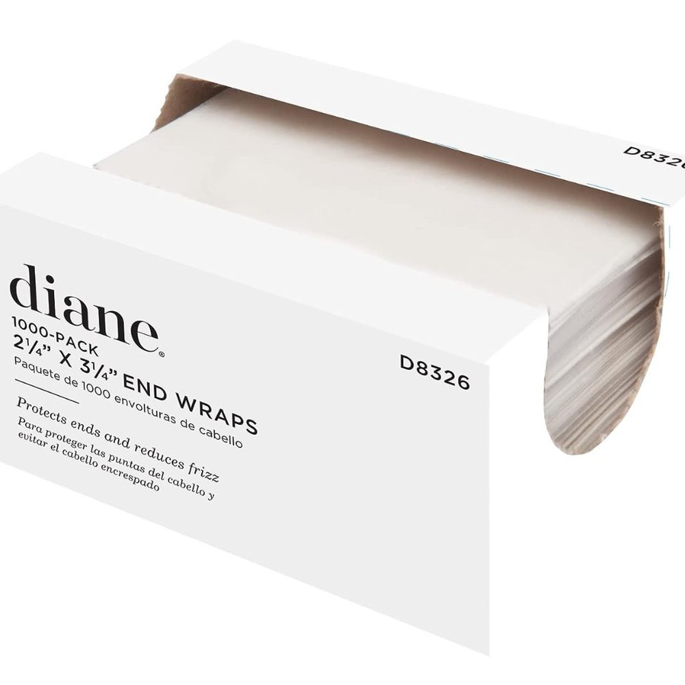 Diane End Wraps for Styling Hair in Salon or at Home 2.25 inch x 3.25 inch